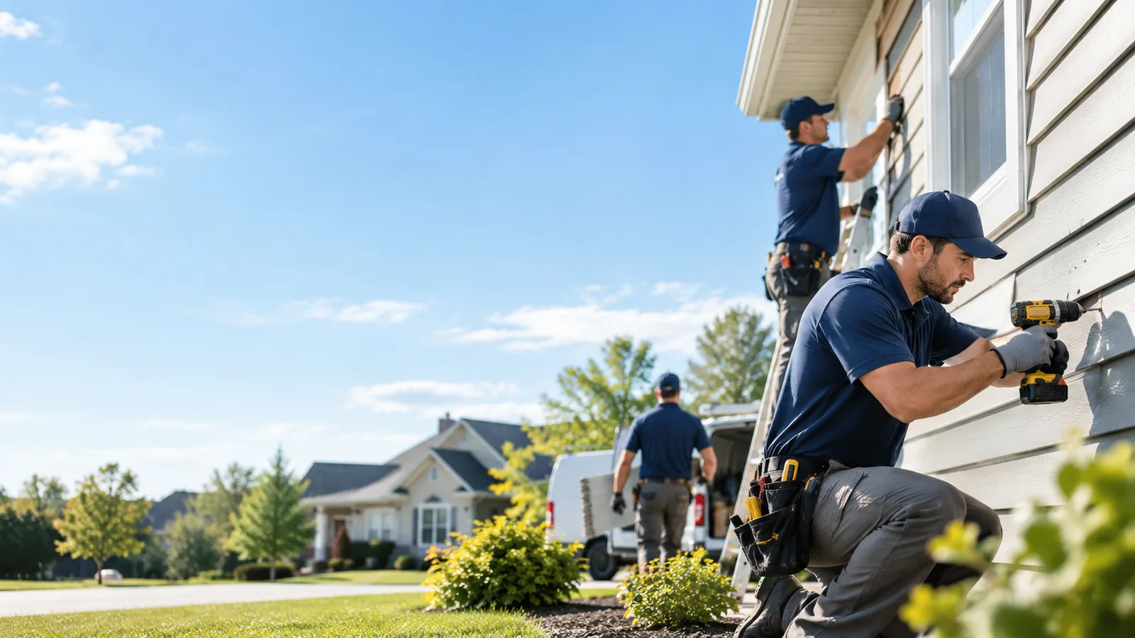 Cracked Siding Repair in Payson, IL